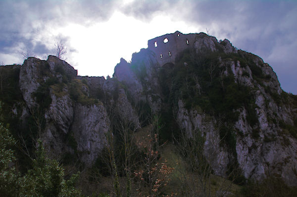 Le chateau de Roquefixade