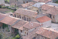 L'eglise de Roquefixade