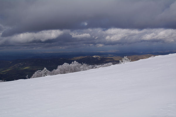 Vue Nord vers Pamier depuis Sauvegarde