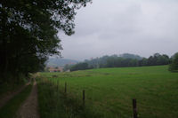 Le chemin menant a St Lizier pres de Borde d'en bas