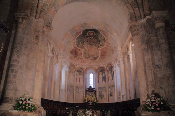 Les plafonds peints de la basilique de St Lizier