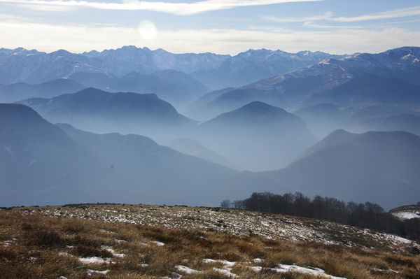 Brumes montantes sur les Pyrnes Arigeoises