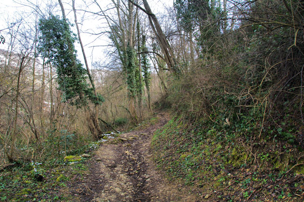 Le dmarrage du sentier Cathare