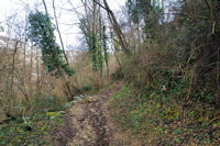 Le dmarrage du sentier Cathare