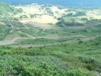 La monte au col de la Cadne