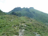 Le Pic du Han depuis le col du Han