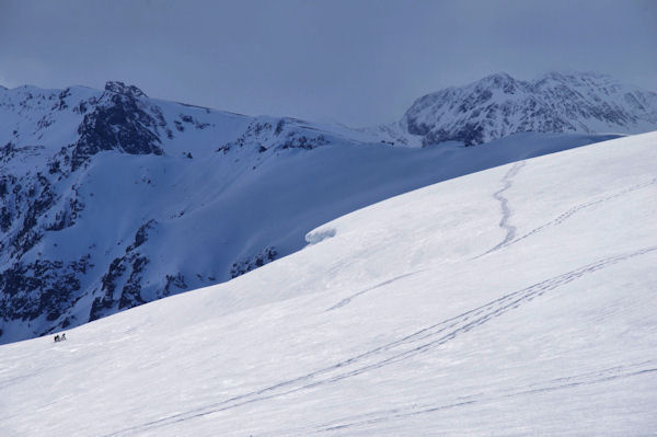 Accumulation sous le Plateau de Beille