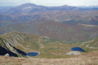 Les Etangs de Bauzeille depuis le Sarrat des Escales