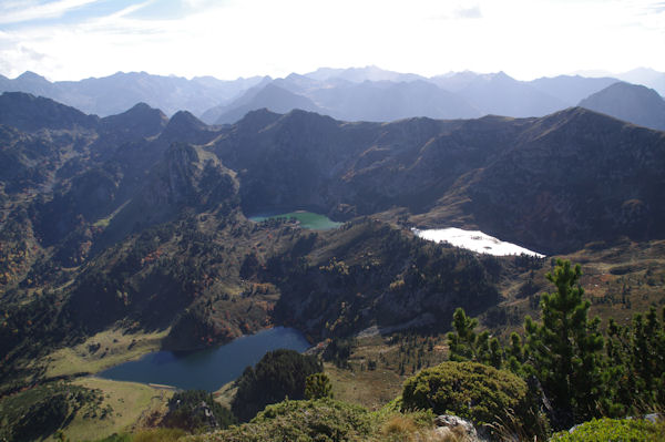 Au Pic de la Coumeille de l_Ours, vue Sud