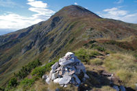 Le Pic de Tarbsou depuis le Pic de la Coumeille de l_Ours