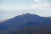 Pic de Saint Barthelmy et Pic de Soularac depuis la Crte de Moungou