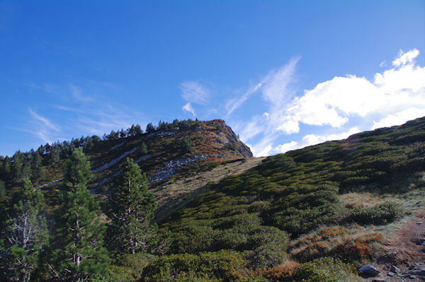 Le flanc Nord du Pic de la Coumeille de l_Ours