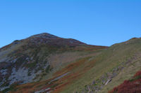 Le Pic de Tarbsou depuis la Crte de Moungou