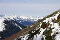 Au dessus du ruisseau de l'Andorre, vue sur l'Ouest de la valle