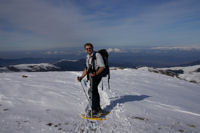 Fred au sommet du Tarbezou