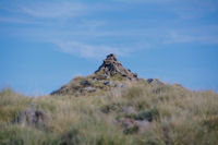 Le cairn sommital de Sarrat de la Pelade