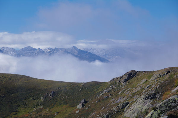 Le Pic de Fontat au dessu de la crte de Fontanette