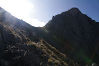 Le Col de Faustin et l'Echine d'Ane