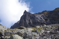 Un bel anticlinal au dessus du Vallon des Estagnous