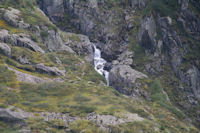 Les premieres cascades du Riberot en dessous de l'Etang Rond