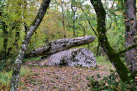 Un dolmen vers Bramaloup