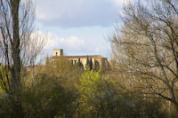 Le Monastere de Boulaur depuis La Barraque