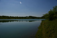 Vue de l'anse du ruisseau de bourdouat vers Arrouberts