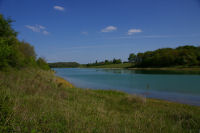 Vue depuis le fond de l'anse du ruisseau de Nauarque