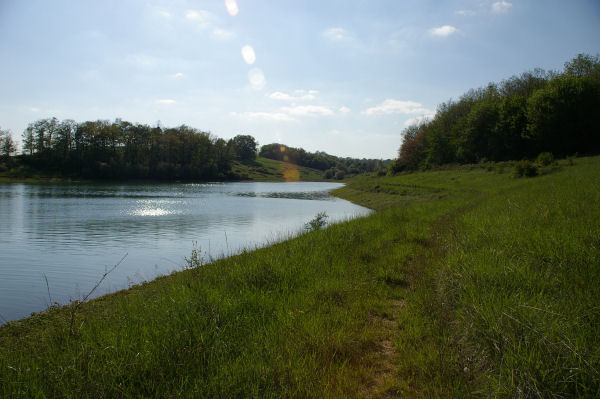 Vue de l'anse du ruisseau du Moulin