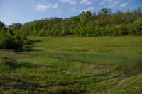 Vue de l'anse du ruissseau de Picheblat