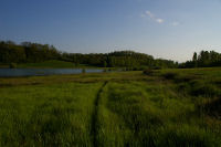 Le debut du lac de la Gimone