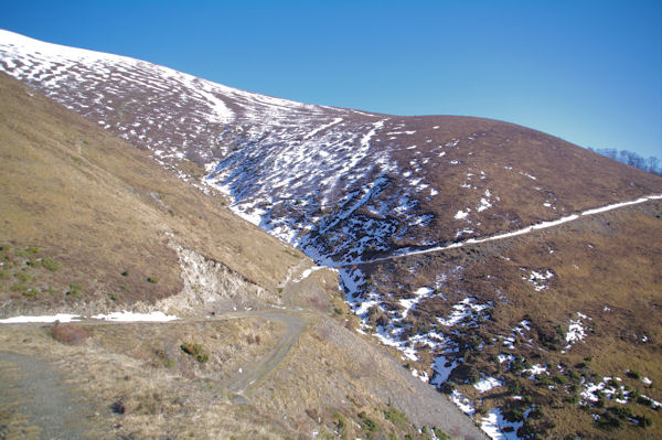Le vallon descendant vers Caubous