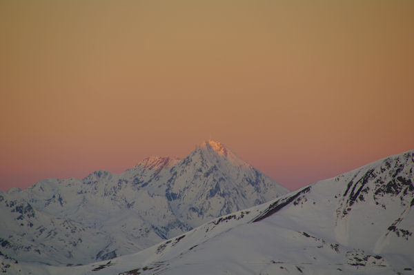 Lae Pic du Midi de Bigorre depuis le Cap de la Passade des Agnres