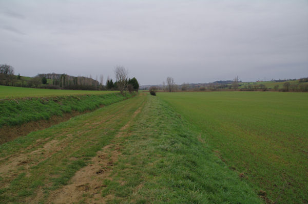 La valle de la Marcaissonne vers En Combes