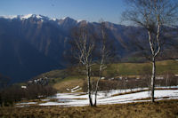 Au loin la valle de Luchon