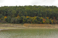Le lac de la Balerme rive est