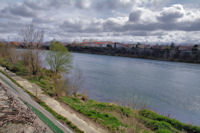 Les berges de la Garonne aux Pont Jumeaux