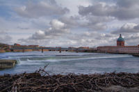 La Garonne depuis le Bazacle