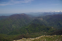 La vallee de Bouigane menant a Castillon Couseran depuis le Pic de Cagire