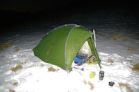 Bivouac sous le Cap de la Pique