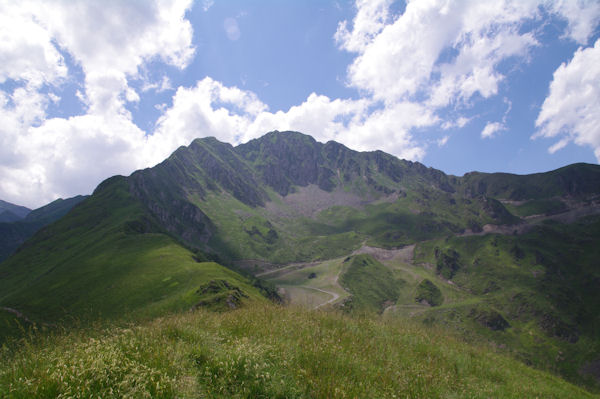 Le Pic de Ccir depuis la cote 1977