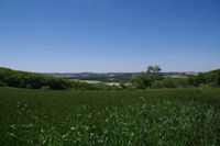 La valle de la Save depuis Counan