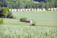 Une cabane  Nougu depuis Landery