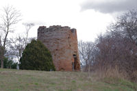 Le moulin en ruine de Donneville