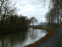 Le pont sur la D24 entre Montgiscard et Ayguevives