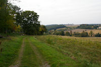 Le GR86 entre Ste Foy de Peyrolires et le lac