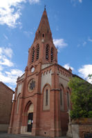 L'eglise de Fourquevaux