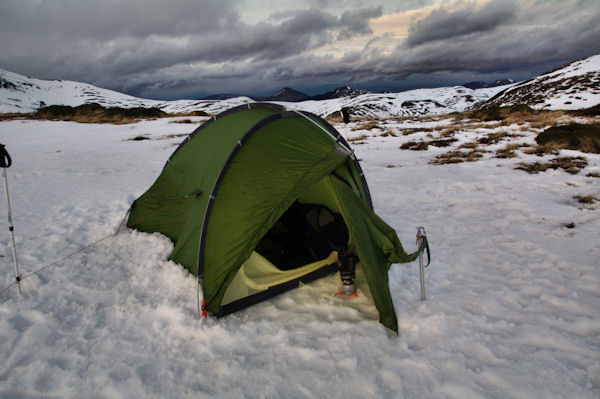 Mon bivouac sous le Cap de la Lit