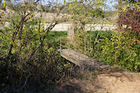 Le petit pont sur le ruisseau de Simoure