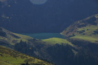 Vue du lac de Bareilles ou de Bordres